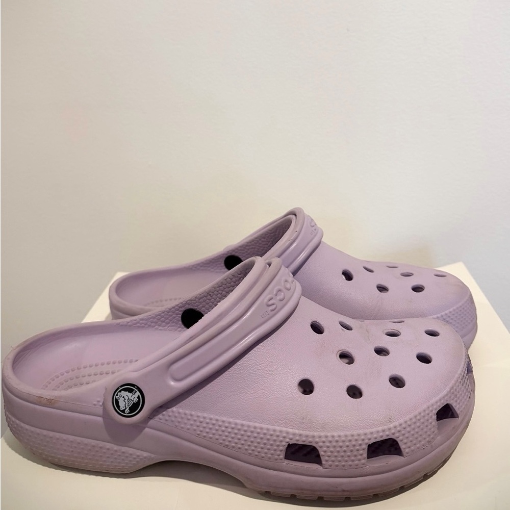 CROCS Kids Classic Clog in Light Lavender